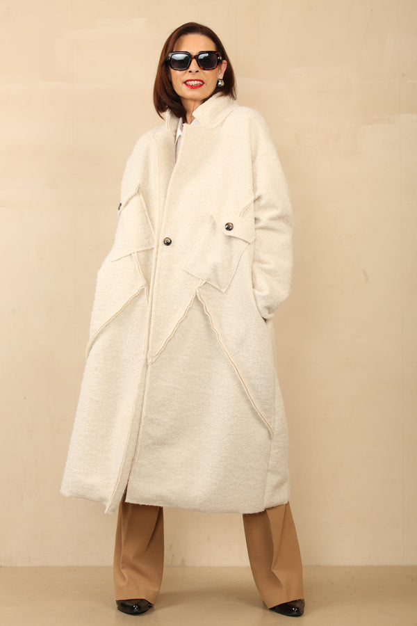 FRANCINE COAT - CREAM