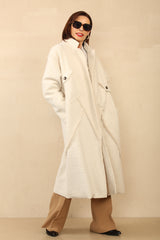 FRANCINE COAT - CREAM