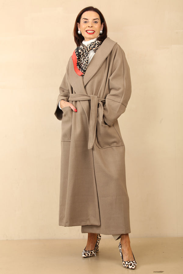 NOELLE COAT - CAMEL