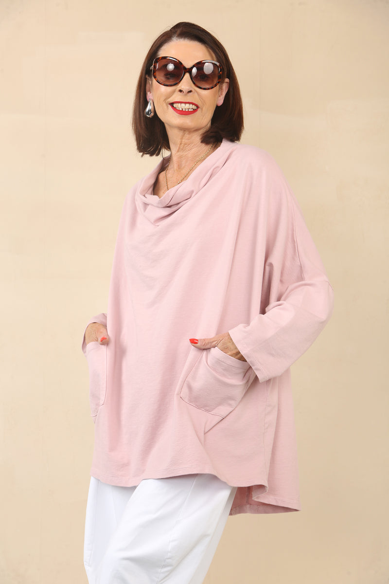 Rose Marie sweatshirt in Blush color