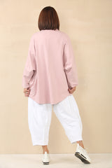 Rose Marie sweatshirt in Blush color