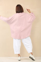 Rose Marie sweatshirt in Blush color