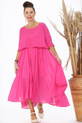 zeta Dress Pink