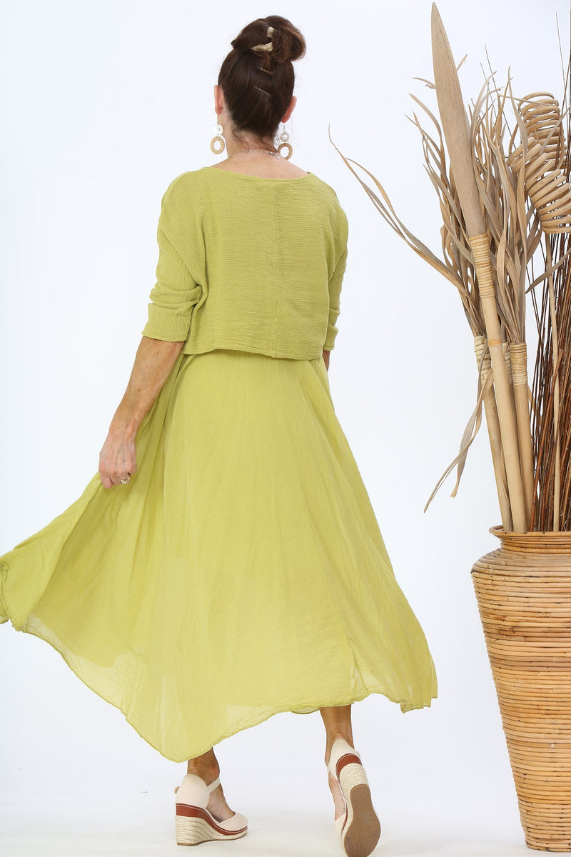 zeta Dress Lime 23SS