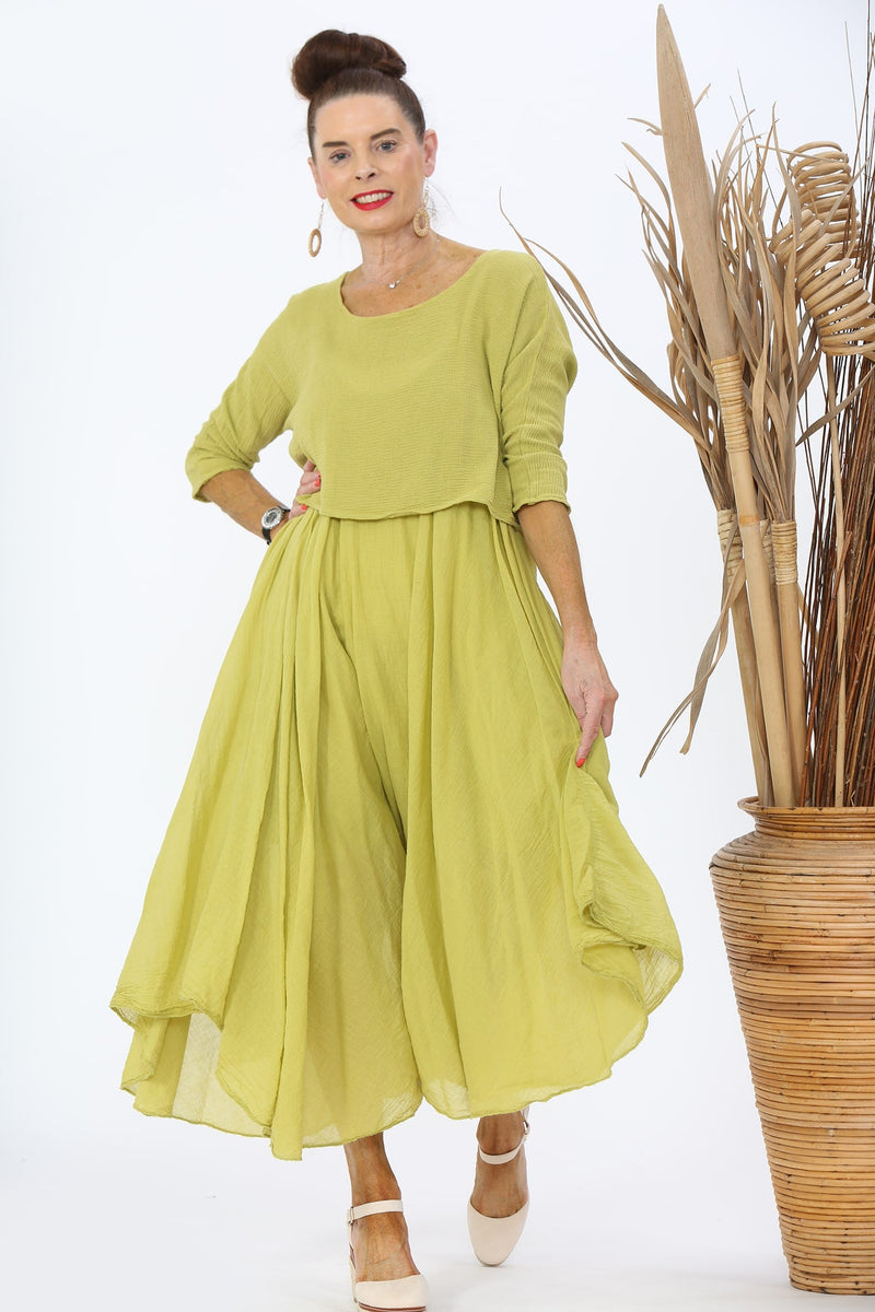 zeta Dress Lime 23SS