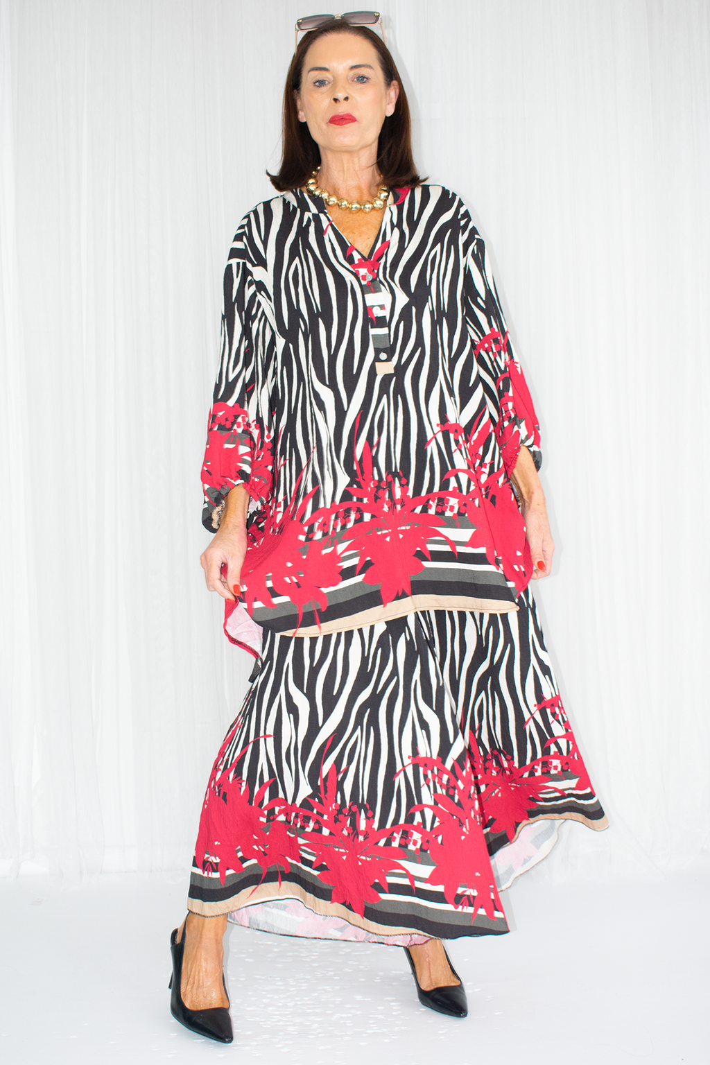 Christabella Oversized Co-Ord in Animal Print – Bond Street Store