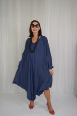 ESME DRESS NAVY