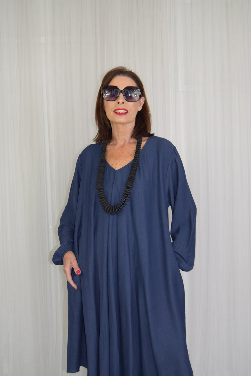 ESME DRESS NAVY