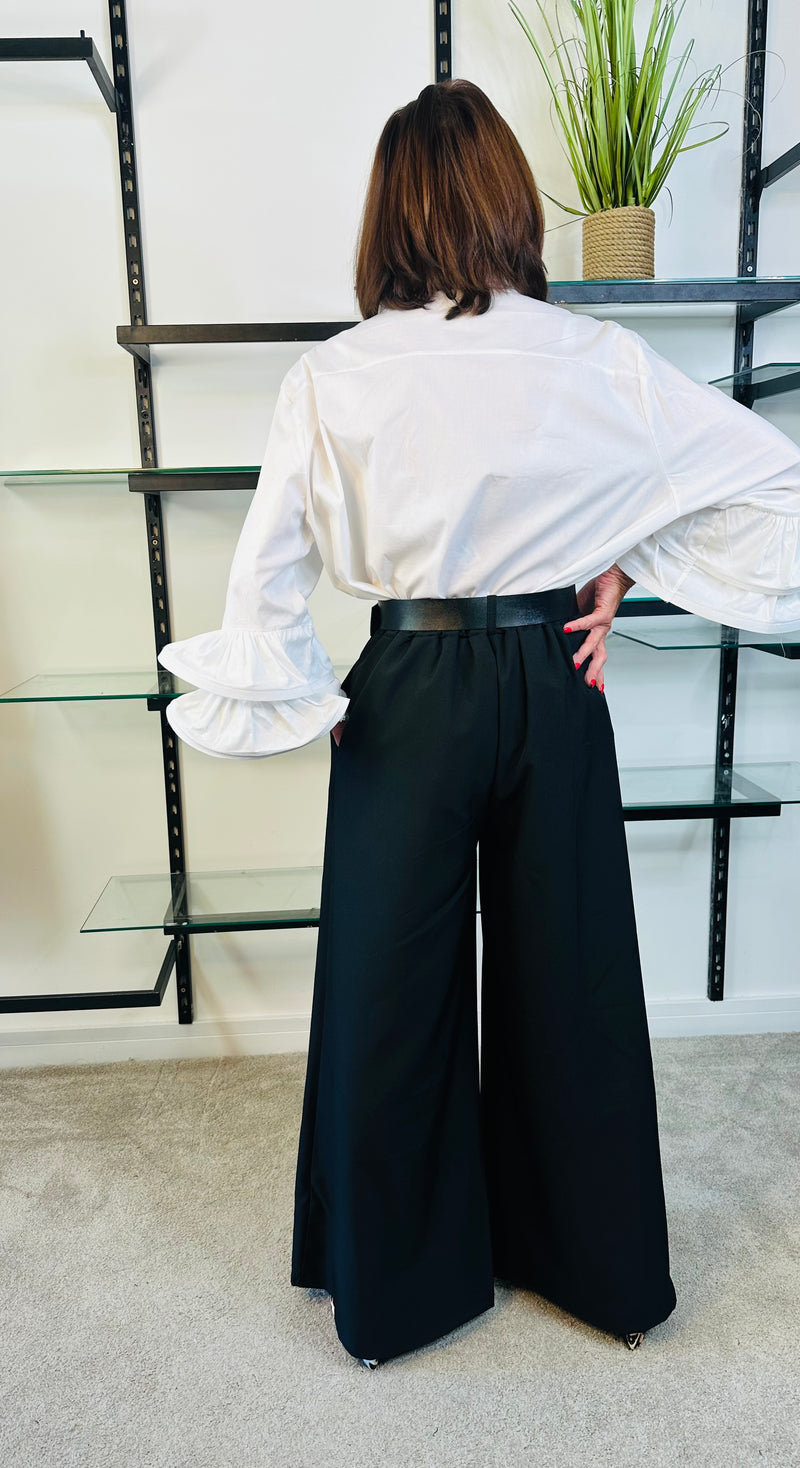 ELIZABETH TROUSERS IN BLACK