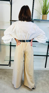 ELIZABETH TROUSERS IN BEIGE