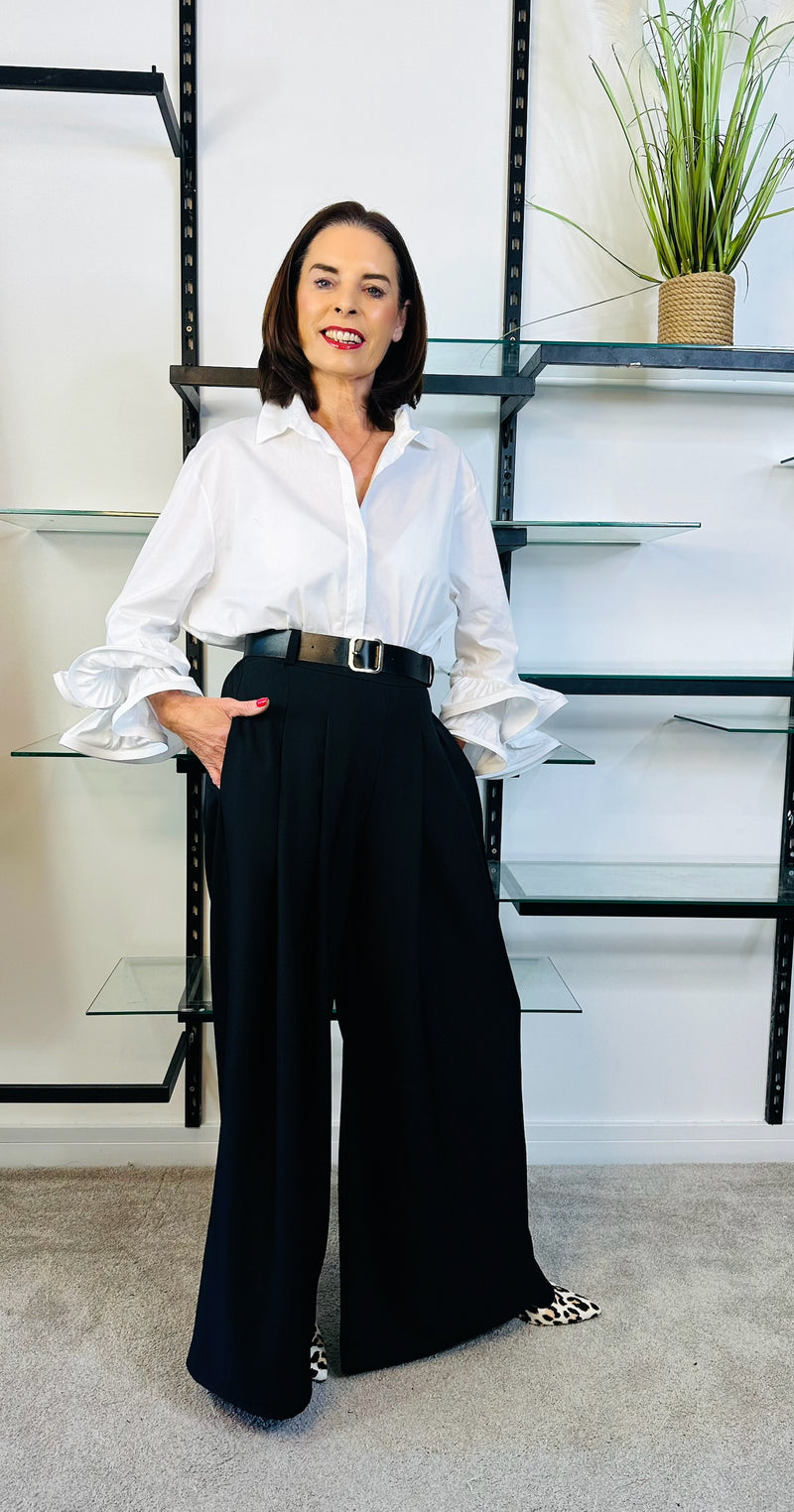 ELIZABETH TROUSERS IN BLACK