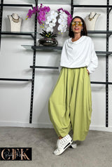 Roxy Pistachio Palazzo Trouser