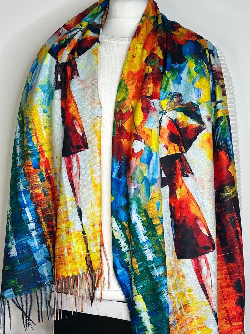 ABSTRAC ARTS PASHMINA SHAWL