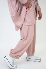 Carla Cocoon Trouser in Blush