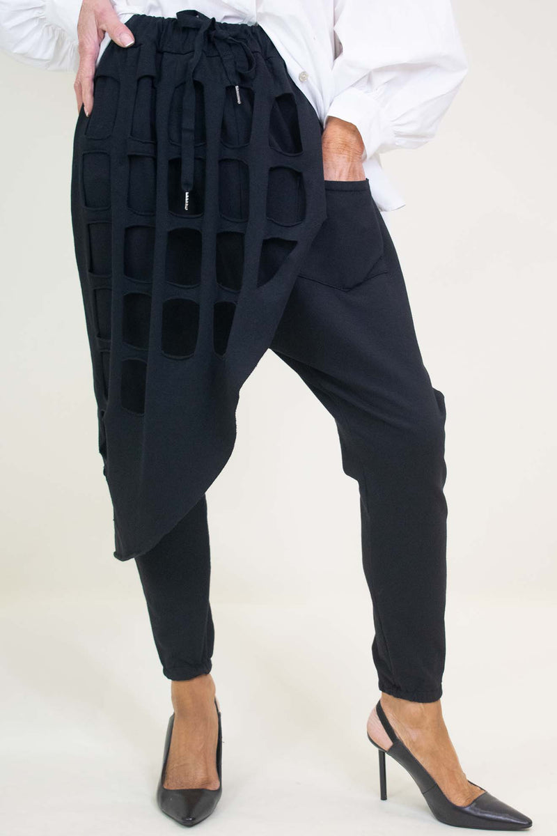 Holy Moly Trouser in Classic Black