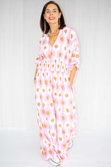 Raphini Palazzo Jumpsuit Candy Pink
