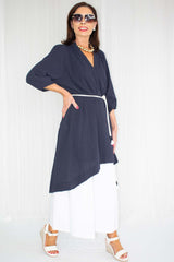 Marina Dress in Fresh Navy