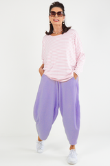 Lilly  Balloon Jogger  In Lilac