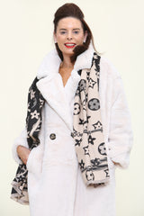 New York Faux Fur Jacket In Warm Beige