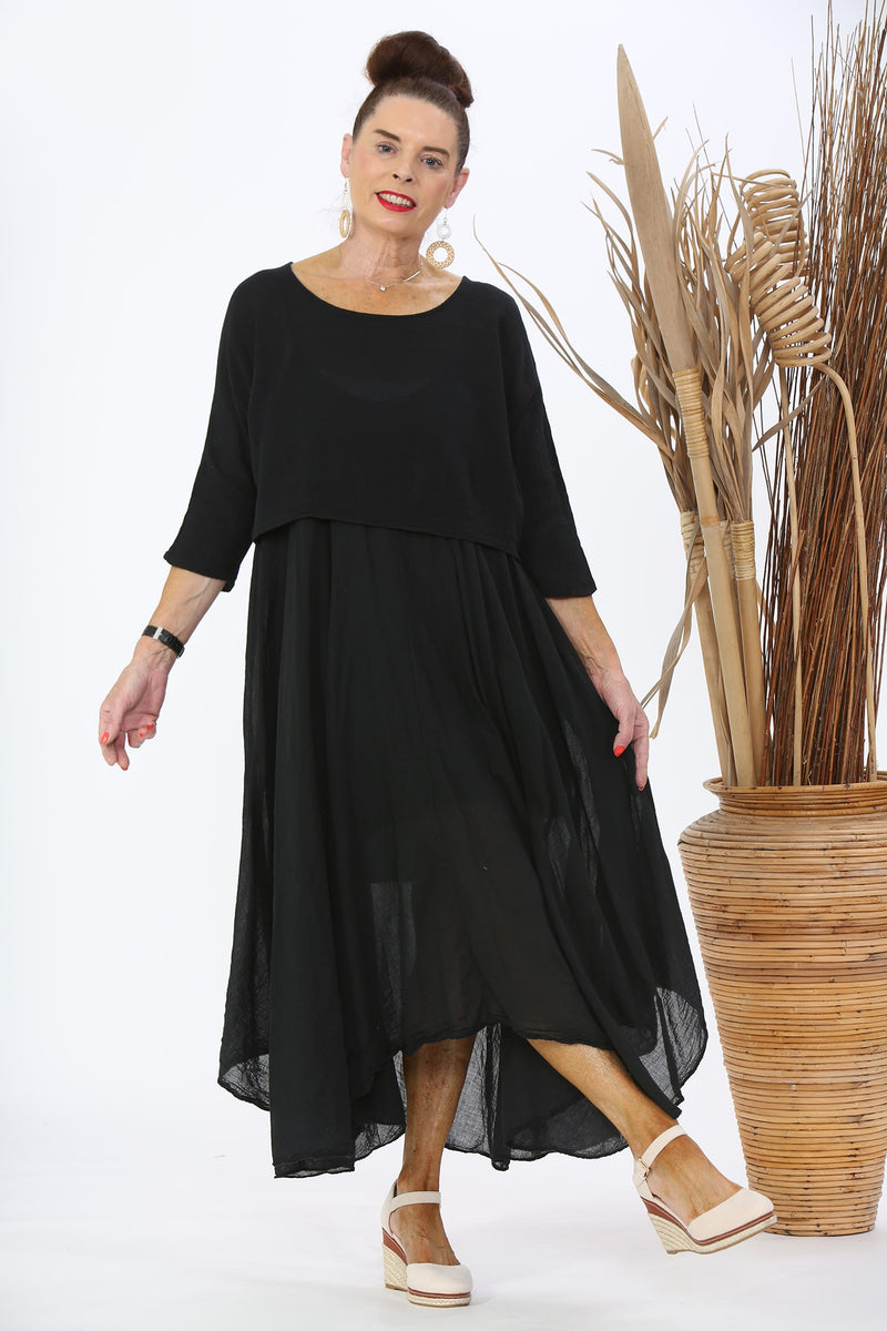 zeta Dress Black